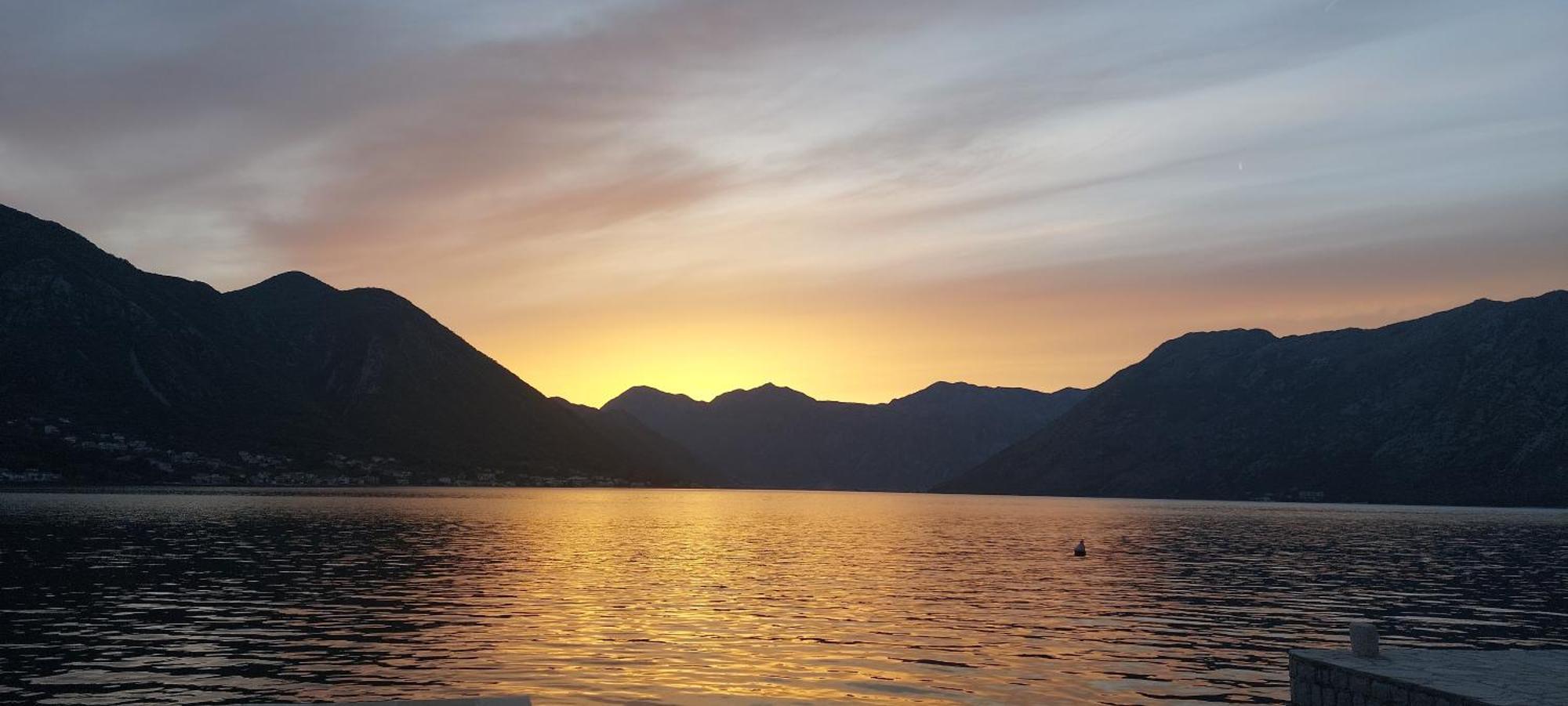 Apartments Boka Blue Dobrota Kotor Exterior foto